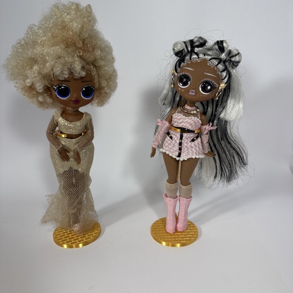 LOL Suprise OMG Sunshine Makeover & Holiday Queen Dolls Stands not Included